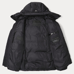 �w���m / HERNO / �_�E���u���]�� / �A�u�\���[�g�u���b�N / ABSOLUTE BLACK / �|�[���e�b�N / POLAR-TECH / �t�[�h�t�� /  ���� / PI001390U-12918 �y9300.�u���b�N�z