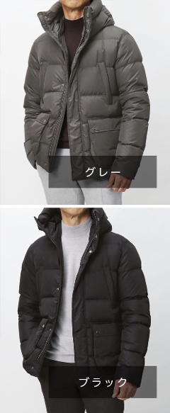 �w���m / HERNO / �_�E���u���]�� / �|�[���e�b�N / POLAR-TECH / �t�[�h�t�� /  ���� / PI001140U-12004Z �y9460.�O���[/9389.�u���b�N�z