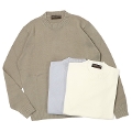 �t�B���b�| �f ���[�����e�B�X / FILIPPO DE LAURENTIIS / �N���[�l�b�N �j�b�g / �W�Q�[�W�����m�E�[�� / EXTRA FINE MERINO / 5GC3ML76 �y�I�t�z���C�g / ���C�g�u���[/ �O���[�W���z