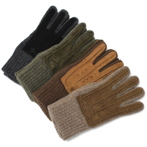 ラルディーニ / LARDINI / グローブ / 手袋 / ウールニット & スエード